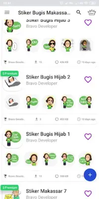 Stiker Bugis Makassar Untuk Wh android App screenshot 3